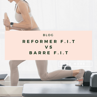 Reformer F.I.T. vs Barre F.I.T. - Aleenta BARRE