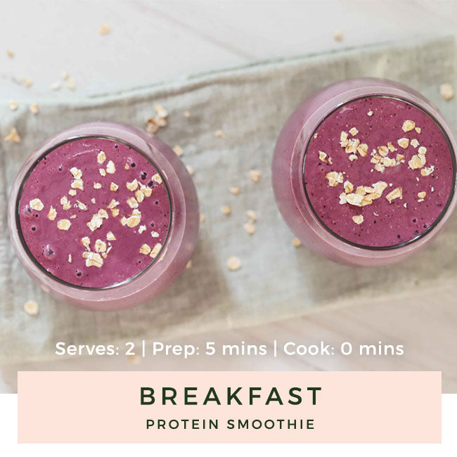 RECIPES | Breakfast Protein Smoothie