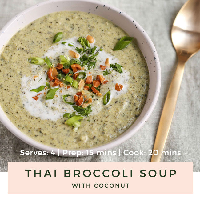 RECIPES | Thai Broccoli Soup With Coconut