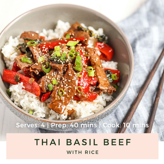 RECIPES | Thai Basil Beef