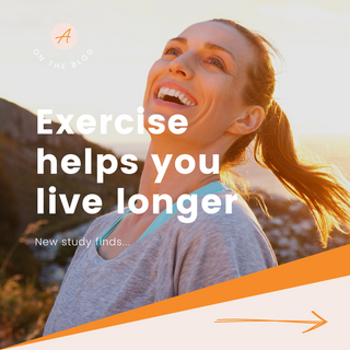 How exercising not only maintains your health, but prolongs it!