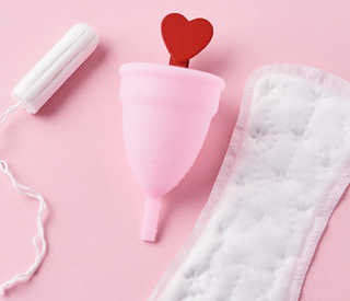 Period products for menstruation