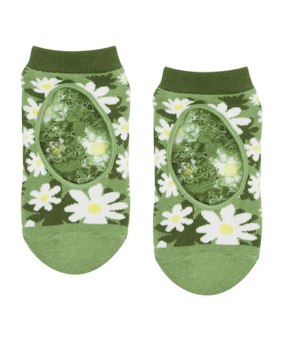 MoveActive | Slide On Grippy Socks | Daisy Floral