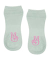 MoveActive | Low Rise Grippy Socks | Peace Mint Green