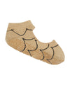 MoveActive | Slide On Grippy Socks | Scallop Gold