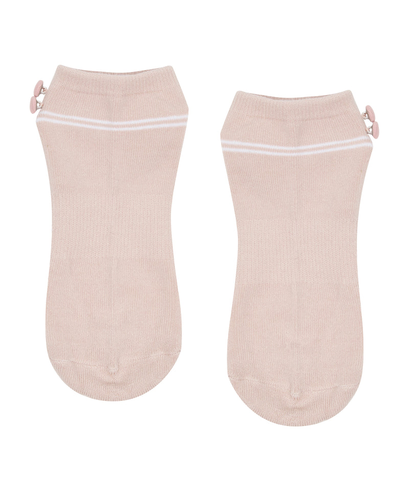 MoveActive | Low Rise Grippy Socks | Blush Button