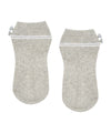 MoveActive | Low Rise Grippy Socks | Grey Marle Button