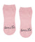 MoveActive | Low Rise Grippy Socks | Smile Pink Marle
