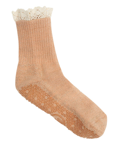 MoveActive | Crew Style Grippy Socks | Disco Ready