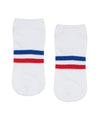 MoveActive | Low Rise Grippy Socks | Retro Stripes