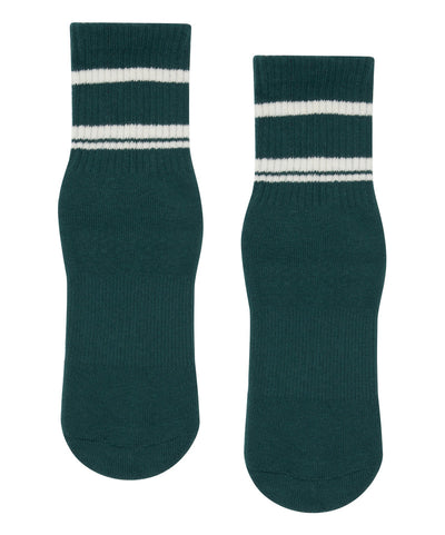 MoveActive | Crew Style Grippy Socks | Forest Flow