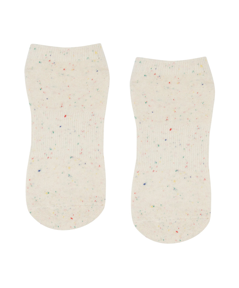 MoveActive I Low Rise Grippy Socks I Speckled Stride