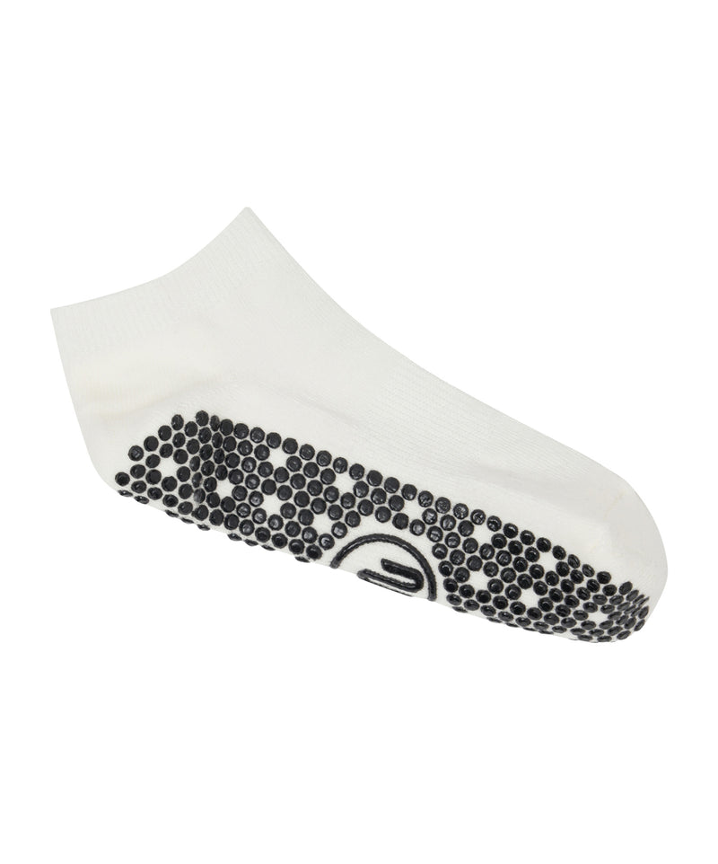 MoveActive I Low Rise Grippy Socks I Ivory Stripe