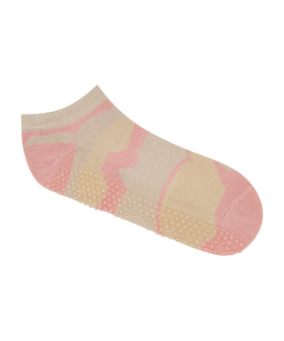 MoveActive I Low Rise Grippy Socks I Pink Camo
