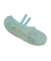 MoveActive | Ballet Style Grippy Socks | Turquoise & Gold