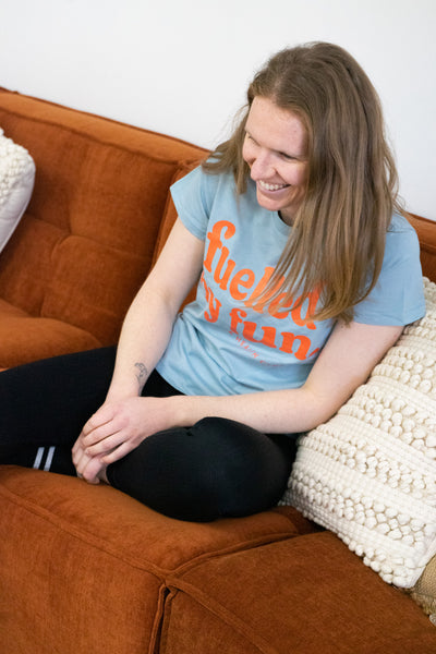 Aleenta Health Club I Fuelled by Fun | Blue Tee