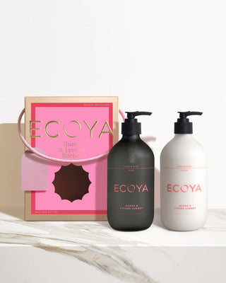 ECOYA Body Duo Gift Set | Guava & Lychee Sorbet